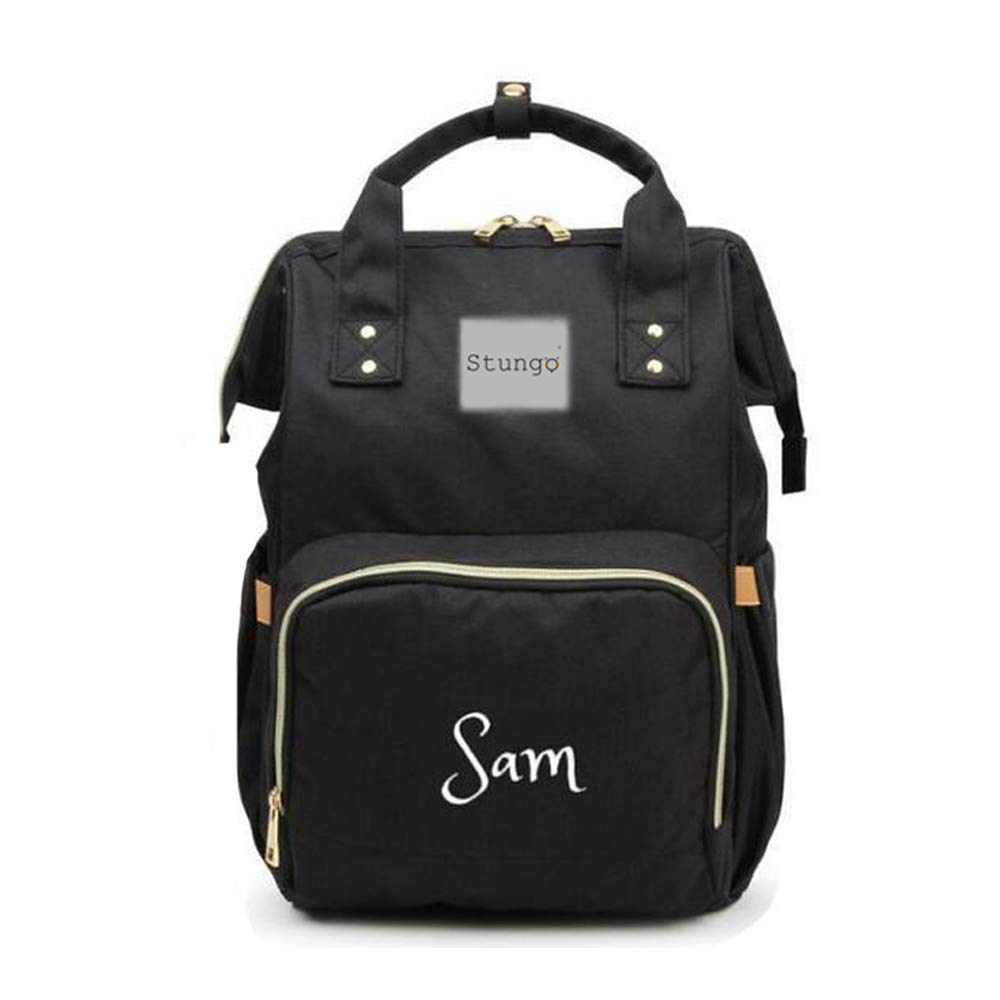 Personalized Large Diaper Bag Knapsack for Infants and Toddlers