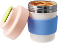CHAKO LAB Insulated Travel Coffee Mug 14 OZ - Keeps Drinks Hot or Cold