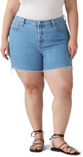 Levi's Women's 501 Original Shorts - Classic High-Rise Fit 13in