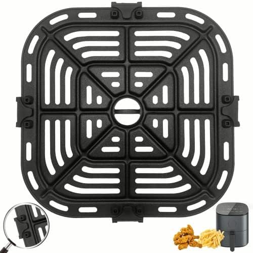 Non-Stick Air Fryer Grill Pan - Crispier Results!