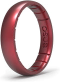 Elements Thin Silicone Ring Infused with Precious Elements - Stackable