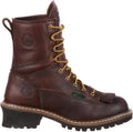 Georgia Boot Men's Waterproof Lace-To-Toe Work Boot - Chocolate Brown