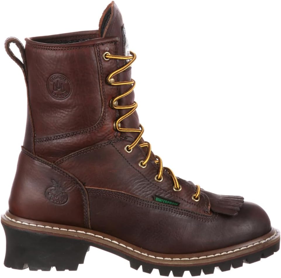 Georgia Boot Waterproof Lace-To-Toe Work Boot for All Weather