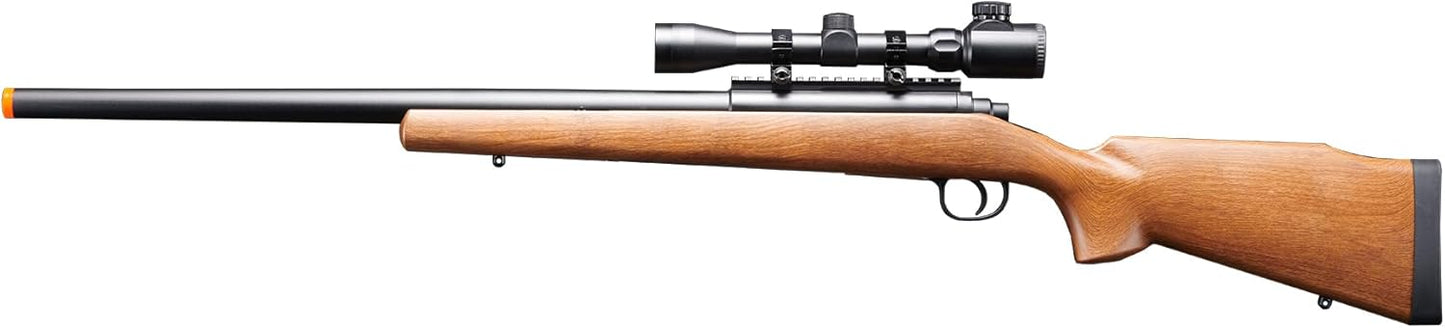 Durable Aluminum Steel Airsoft Sniper Rifle M61 with Scope