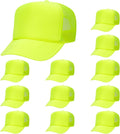 Polyester Foam Front Trucker Hats - High Crown Mesh Back (Bulk)
