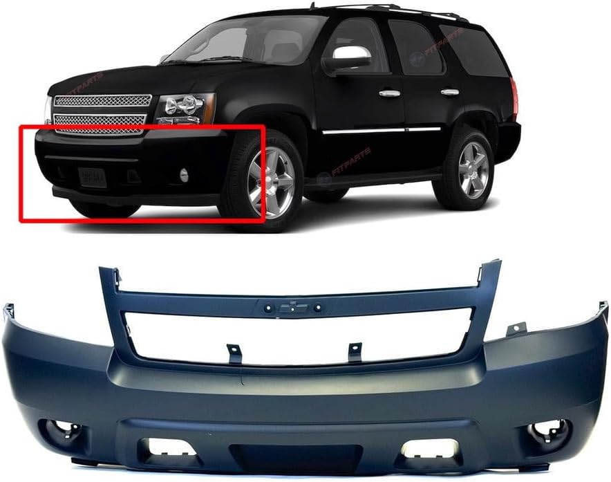 FitParts Compatible Front Bumper Cover for Chevy Avalanche Tahoe