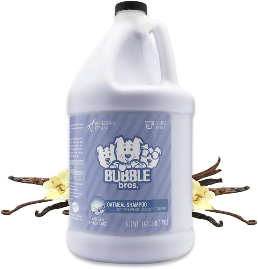 Oatmeal Dog Shampoo - Naturally Derived, Soothes Dry Skin