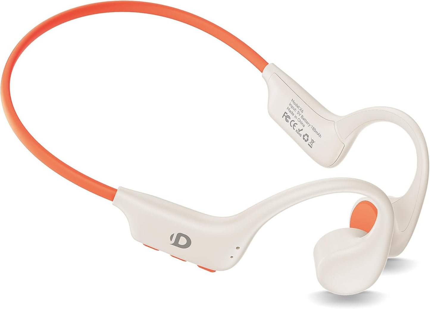 DEMICEA Bone Conduction Headphones: 32GB MP3, IP68, Bluetooth 5.3