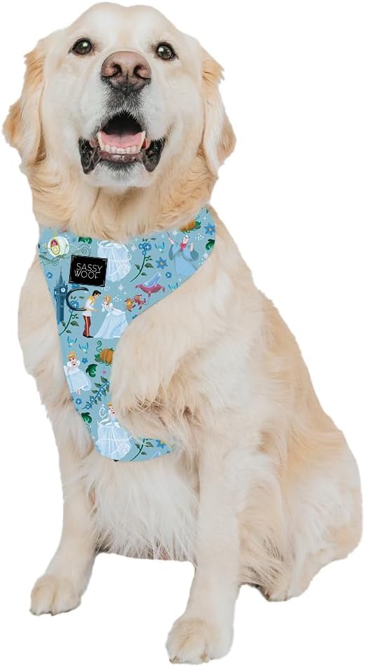 Dog Adjustable Harness - Disney Princess Cinderella - XL Size