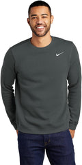 Crew Sweatshirt for Men - Soft Brushed Fleece Comfort