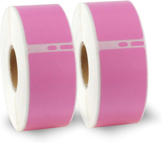 Pink Address & Barcode Labels for DYMO & Zebra Printers