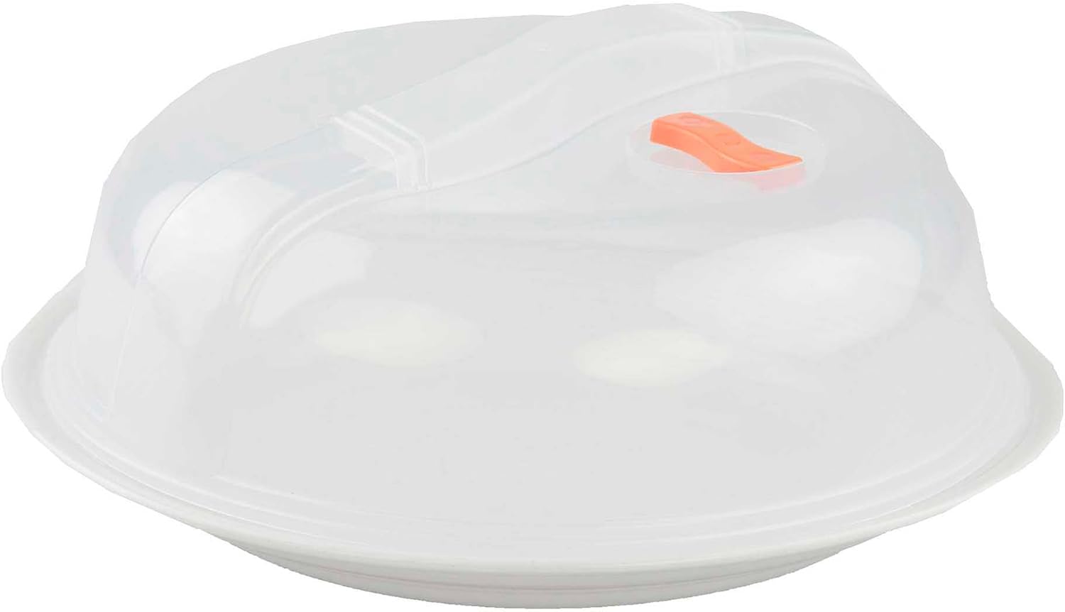 Home Basics 10 Microwave Plate Cover | Steam Release Vent