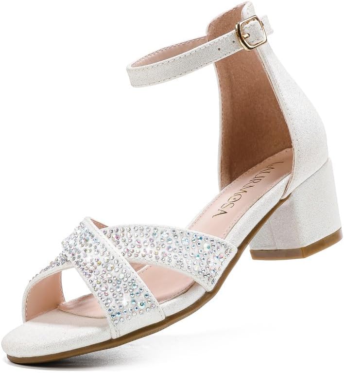 High Heels for Kids Sandals for Girls Dress Shoes with Style