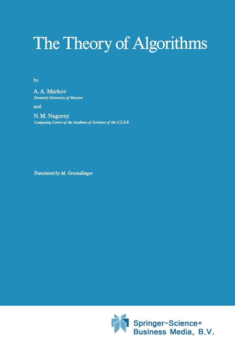 The Theory of Algorithms: A Comprehensive Guide to Mathematics