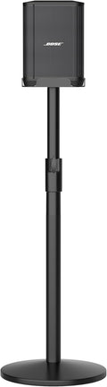 CUUTHOO Wireless Speaker Stand - Height Adjustable up to 36.2 - 22.6 - Single Black Stand for Bose S1 Pro