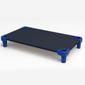KRISHNA Daycare Cot Sheets for Toddler and Preschool - Pack of 24 Navy