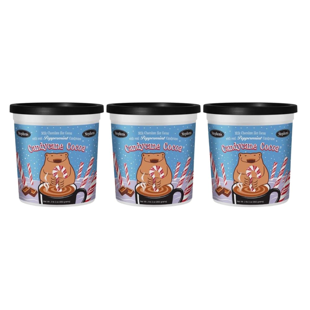 Stephen's Gourmet Hot Cocoa Pack of 3 Candycane Indulgence