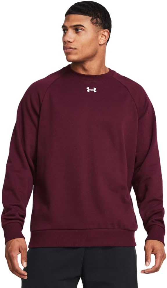 Under Armour Men's Rival Fleece Crew for Ultimate Comfort