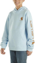 Carhartt Boys' Long Sleeve Hooded Sweatshirt - Warm Everyday Hoodie