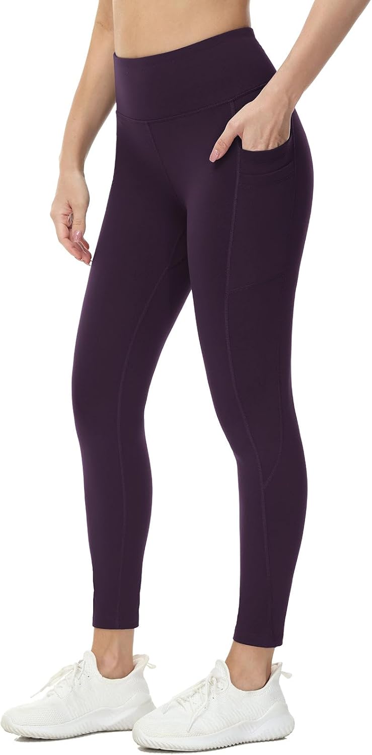 Fleece Lined Leggings for Women - Warm Water Resistant Tights