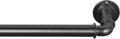 Industrial Room Darkening 1 1/8in Curtain Rod Set - Graphite
