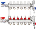 6-Loops Radiant Floor Heating Manifold Pex Pipe Manifold - Precise