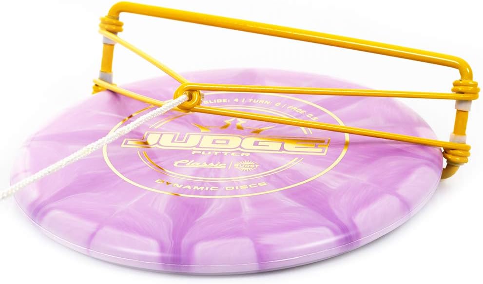 Golden Retriever Disc Golf Saver - 35 characters.