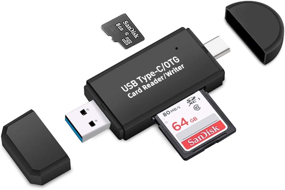 High-Speed 2-in-1 Memory Card Reader by FLAGTOP