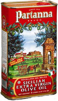 Partanna Extra Virgin Olive Oil - 3 Liter Bottle for Cooking