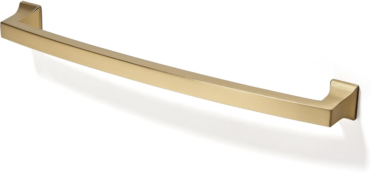TUNNY 5 Pack Cabinet Handles in Champagne Bronze for Drawers