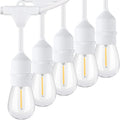 96FT Outdoor String Lights with Dimmable Shatterproof LEDs - Heavy