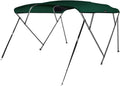 600D Solution Dyed Polyester 3 Bow 4 Bow Bimini Top - Durable Marine