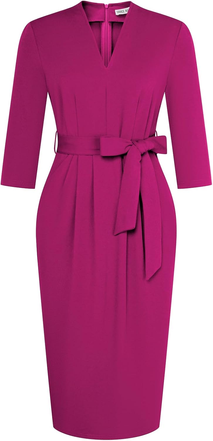 GRACE KARIN Womens Work Dresses for Office and Cocktail Events