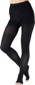 Opaque Compression Pantyhose 20-30 mmHg - Graduated Support for Legs