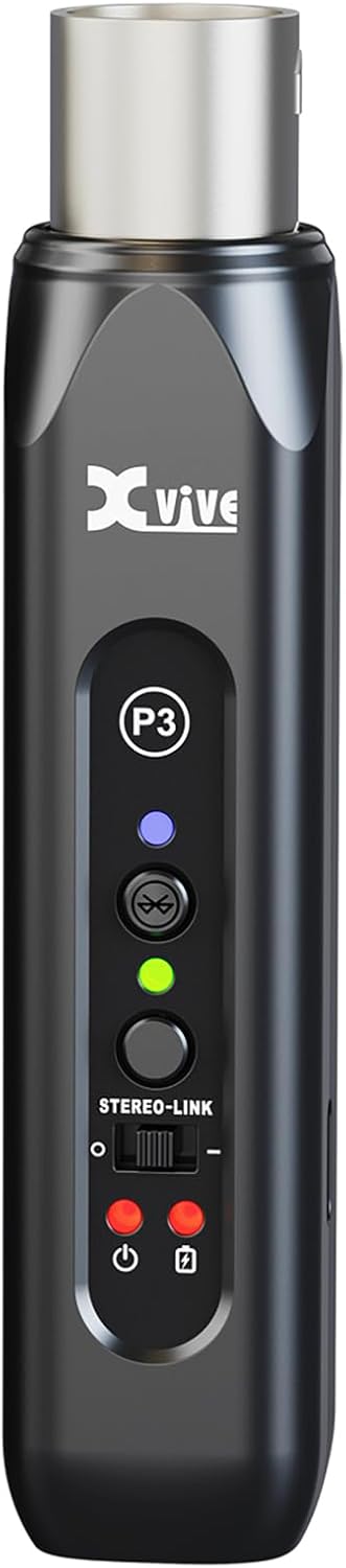 Xvive P3 XLR Bluetooth Receiver for High-Fidelity Audio