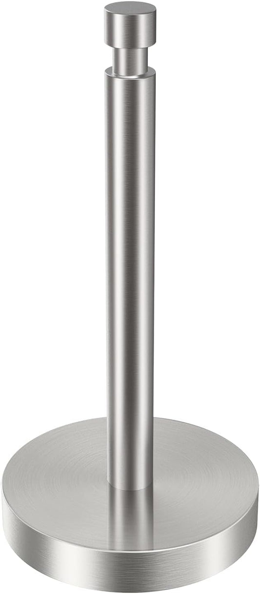 Paper Towel Holder Countertop with Weighted Base for Stability