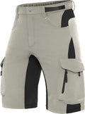 Men's Outdoor Quick Dry Stretchy Hiking Shorts - 6 Pockets which