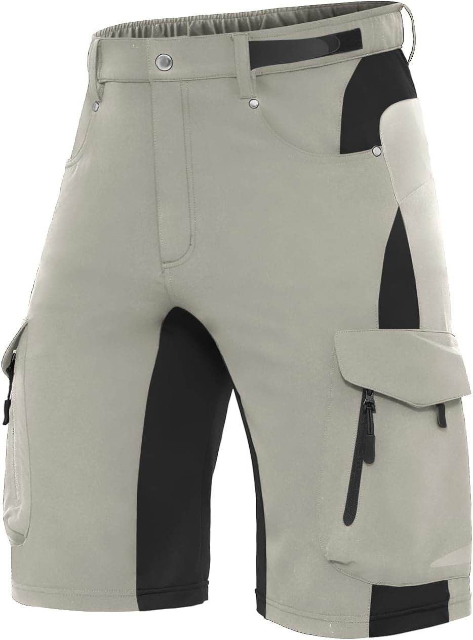 XKTTAC Men's Outdoor Quick Dry Lightweight Stretchy Hiking Shorts