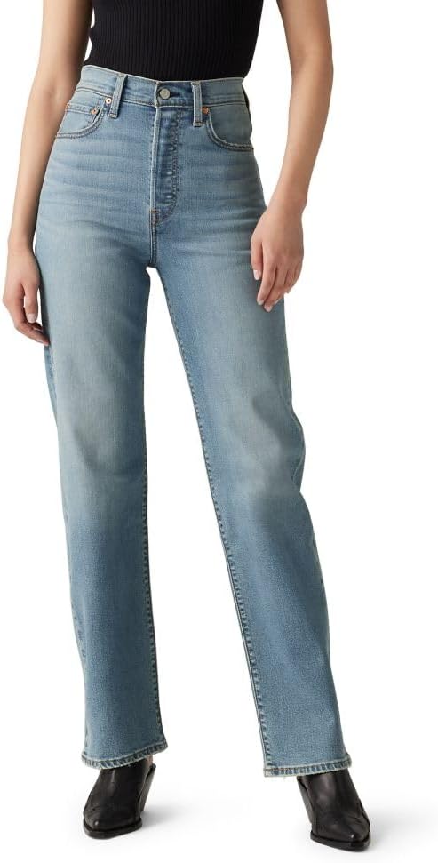 Levi's Women's Ribcage Straight Full Length Jeans for Style