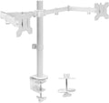 Dual Ultrawide Monitor Desk Mount - Heavy Duty Adjustable Stand