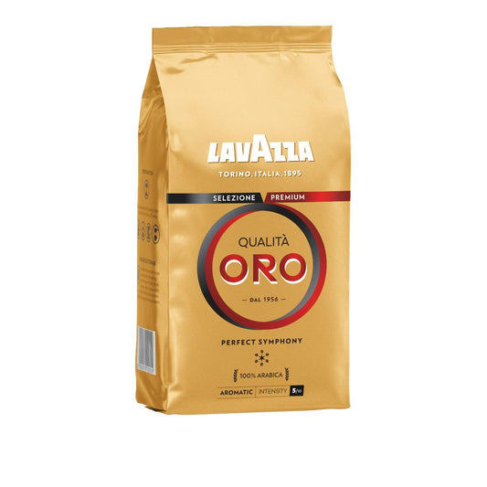 Lavazza QualitA Oro Coffee Beans for Espresso and Filter Machines