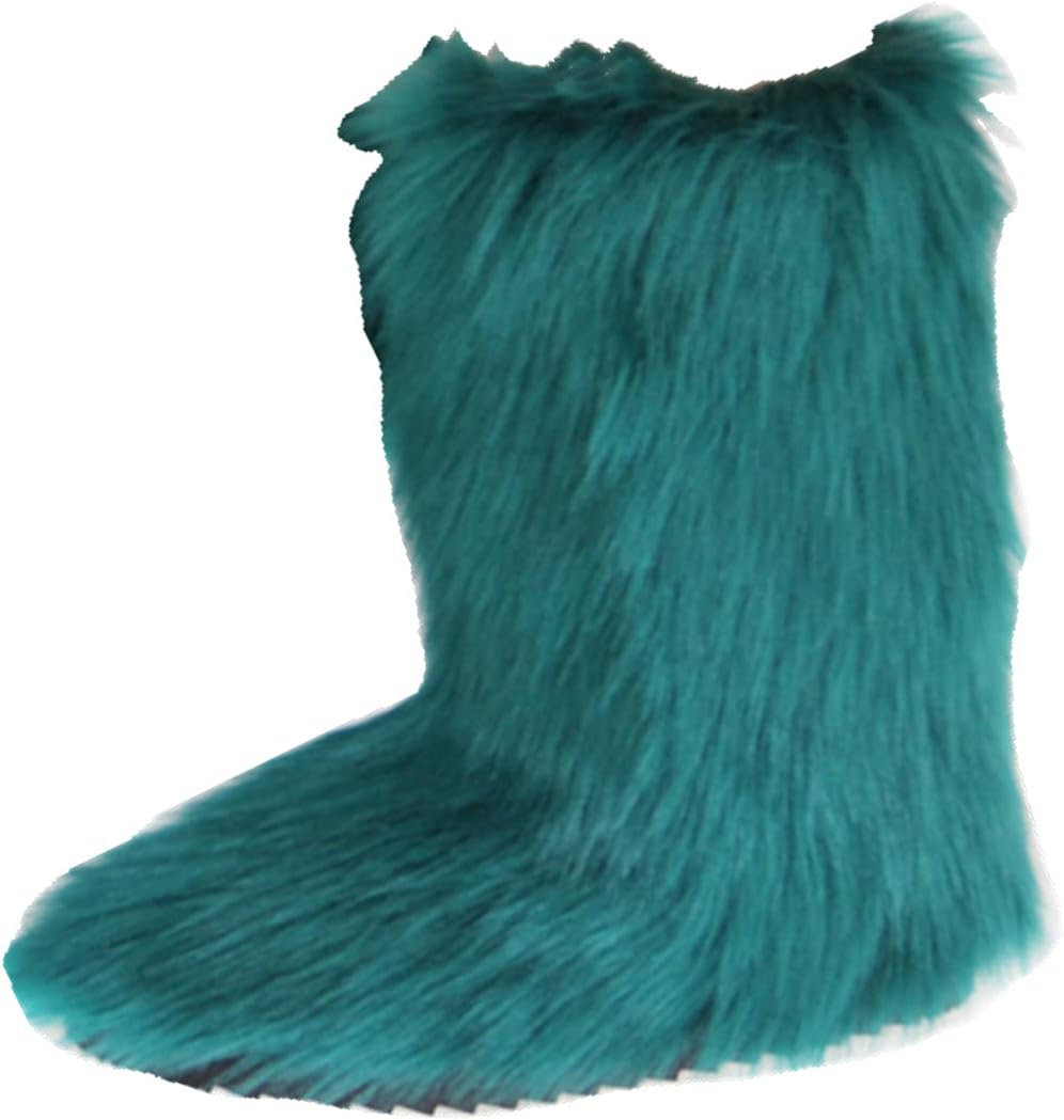 Gegefur Women's Faux Fur Boot: Warm, Comfortable Snow Boots