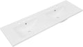 60ft Vanity Top Bathroom Sink with 3 Holes - Drop-in Durable Finish