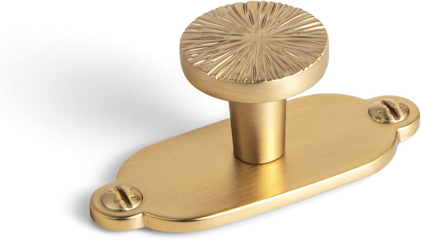 Goo-Ki Zinc Alloy Cabinet Knob Set - Elegant Champagne Bronze Finish