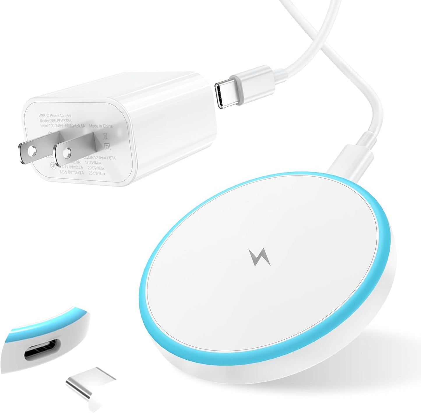 Fast Charge All Apple Devices with Magnetic Wireless Charger