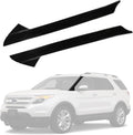 A-Pillar Molding Outer Trim for 2011-2019 Ford Explorer - Gloss Black