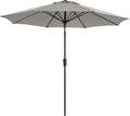 9FT Rectangular Patio Table Umbrella - UV Resistant Canopy