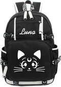Anime Luminous Backpack School Bag Student Laptop Rucksack