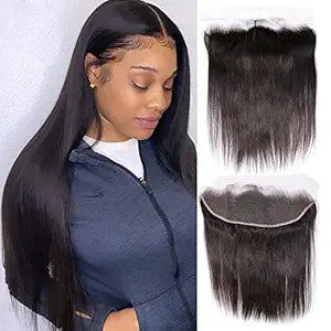13X4 Lace Frontal Closure Straight Brazilian Virgin Hair 10in