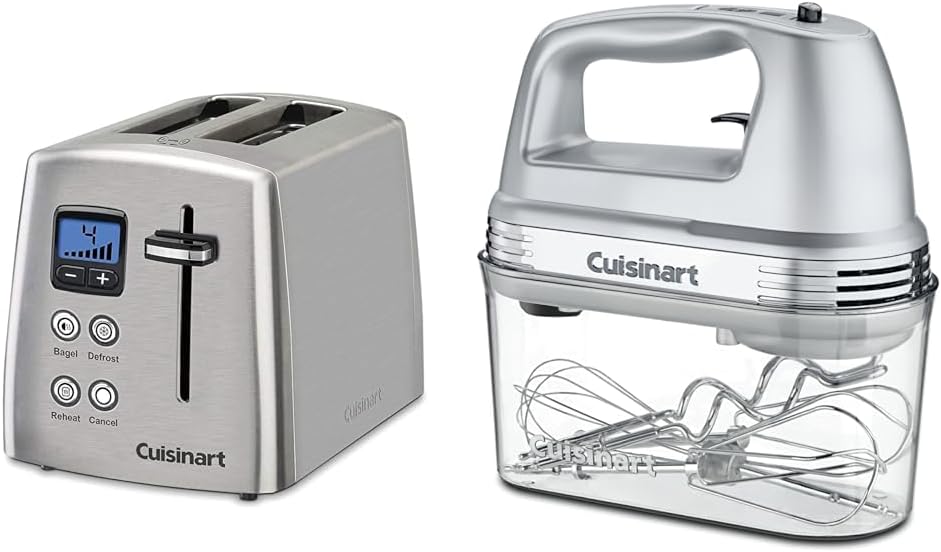 Cuisinart 2-Slice Countdown Toaster and 9-Speed Hand Mixer Set